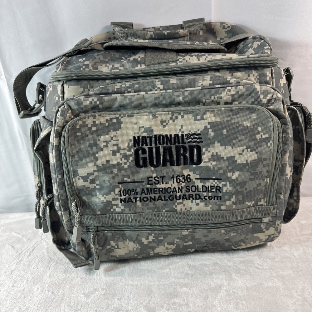 US ARMY National Guard Tactical Large Digital Camo Backpack American Soldier